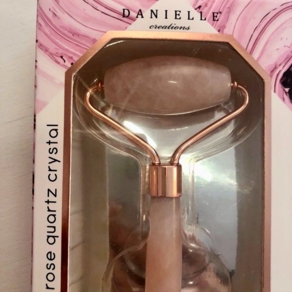 NWOT Authentic, Rose Quartz Facial Roller - Picture 5 of 6